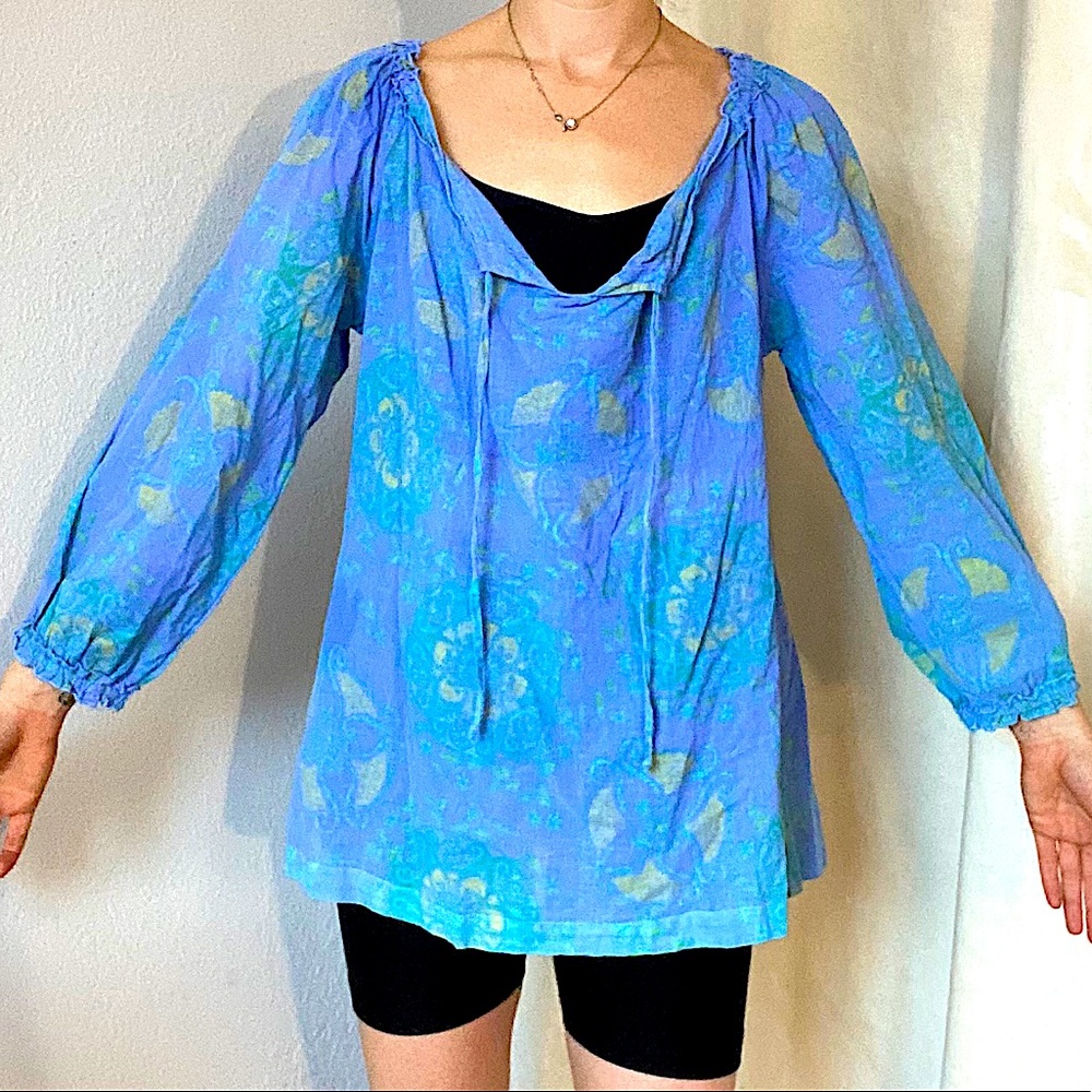 Blue blouse